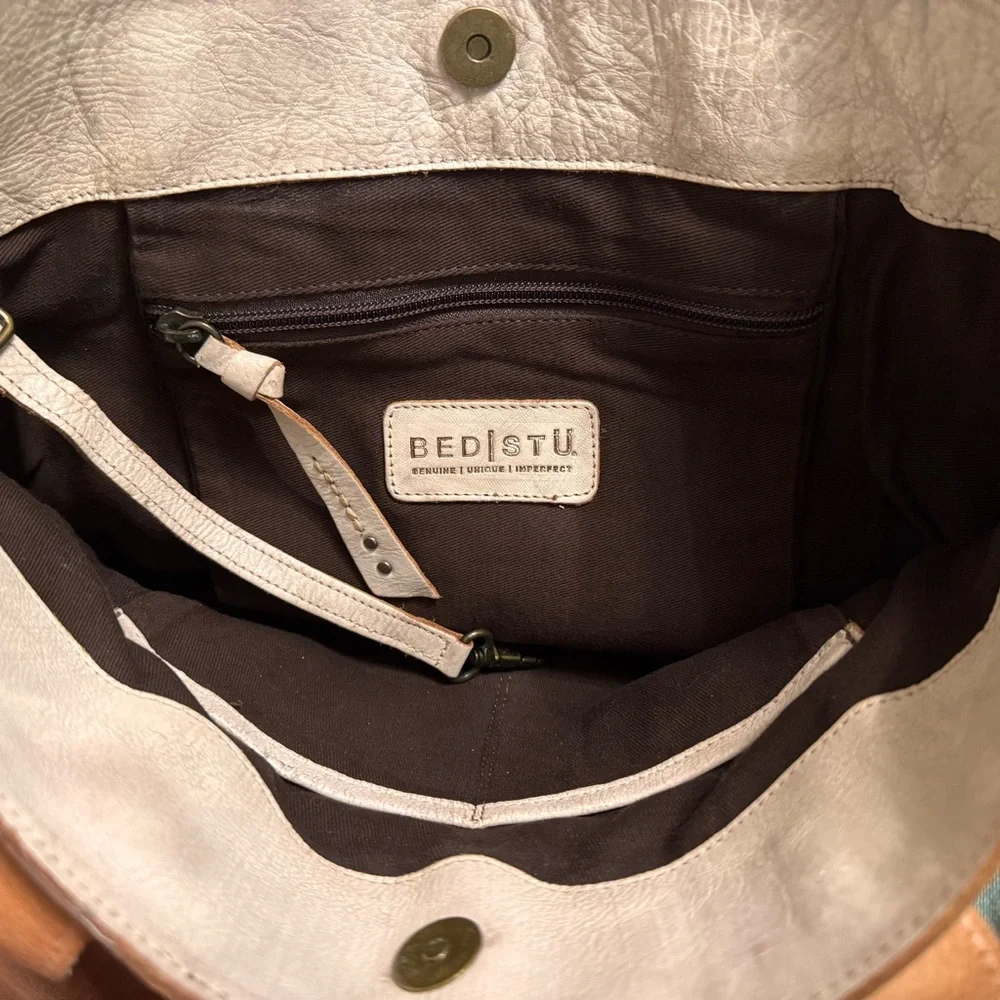 BED|STU Stevie Nectar Lux Tan Rustic Tote - Picture 6 of 6